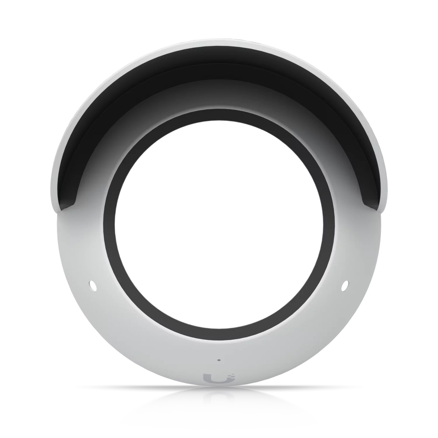 Witte weerkap voor de Ubiquiti AI Dome-camera, model UACC-DOME-WS-W.