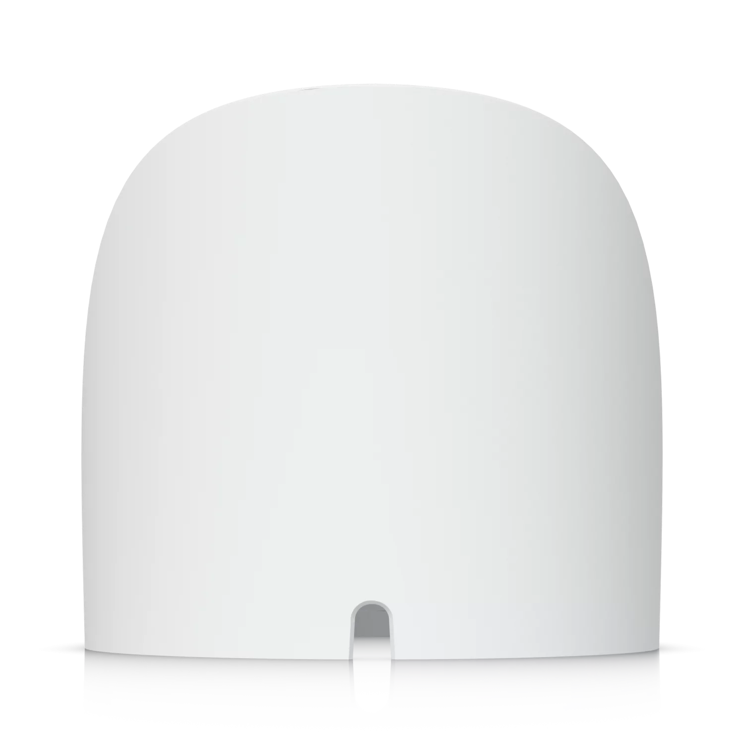 Detailweergave van de witte Ubiquiti Dome Camera Weather Shield UACC-DOME-WS-W.