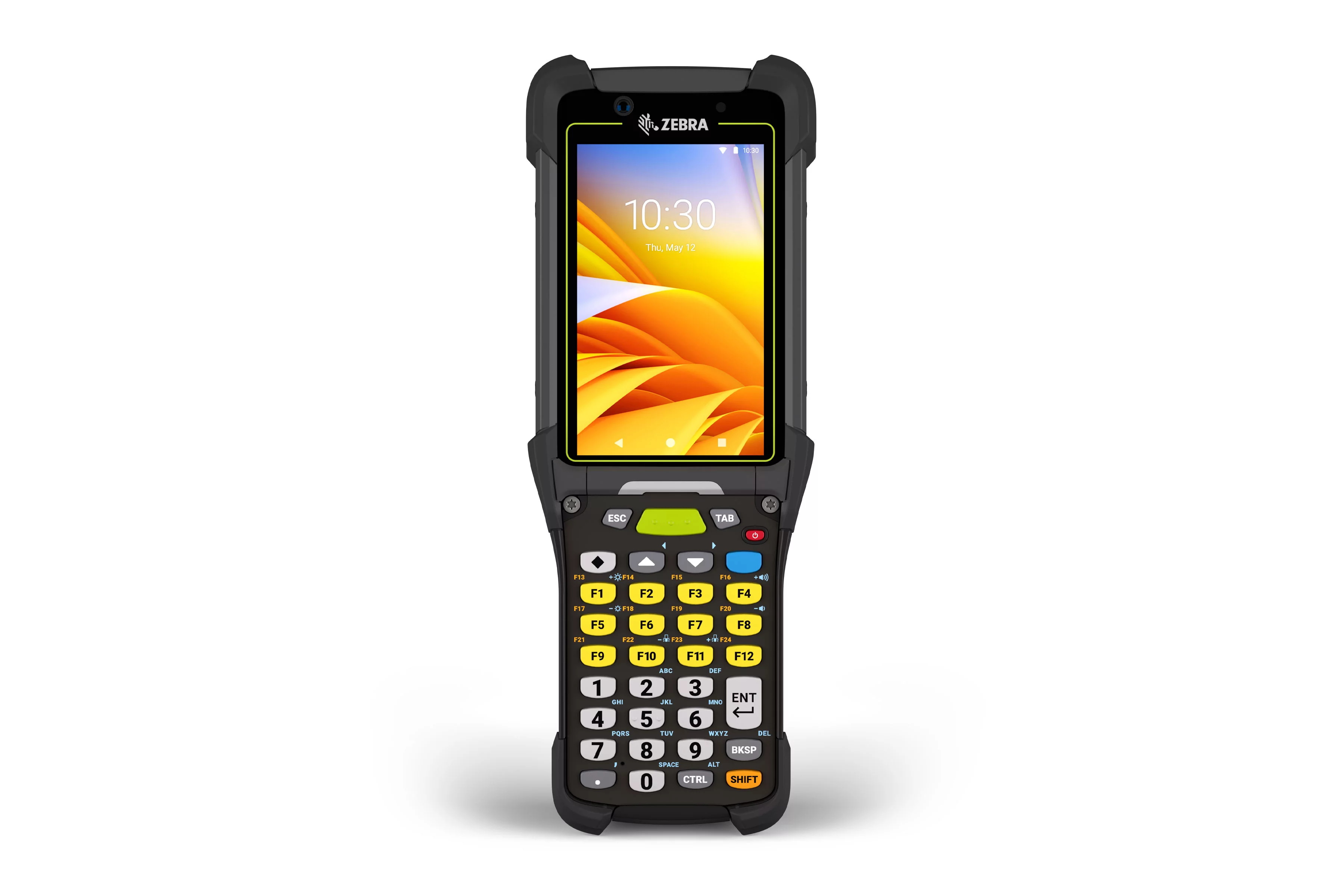 Zebra MC9400 ultra-robuuste mobiele computer met 34 toetsen, vooraanzicht