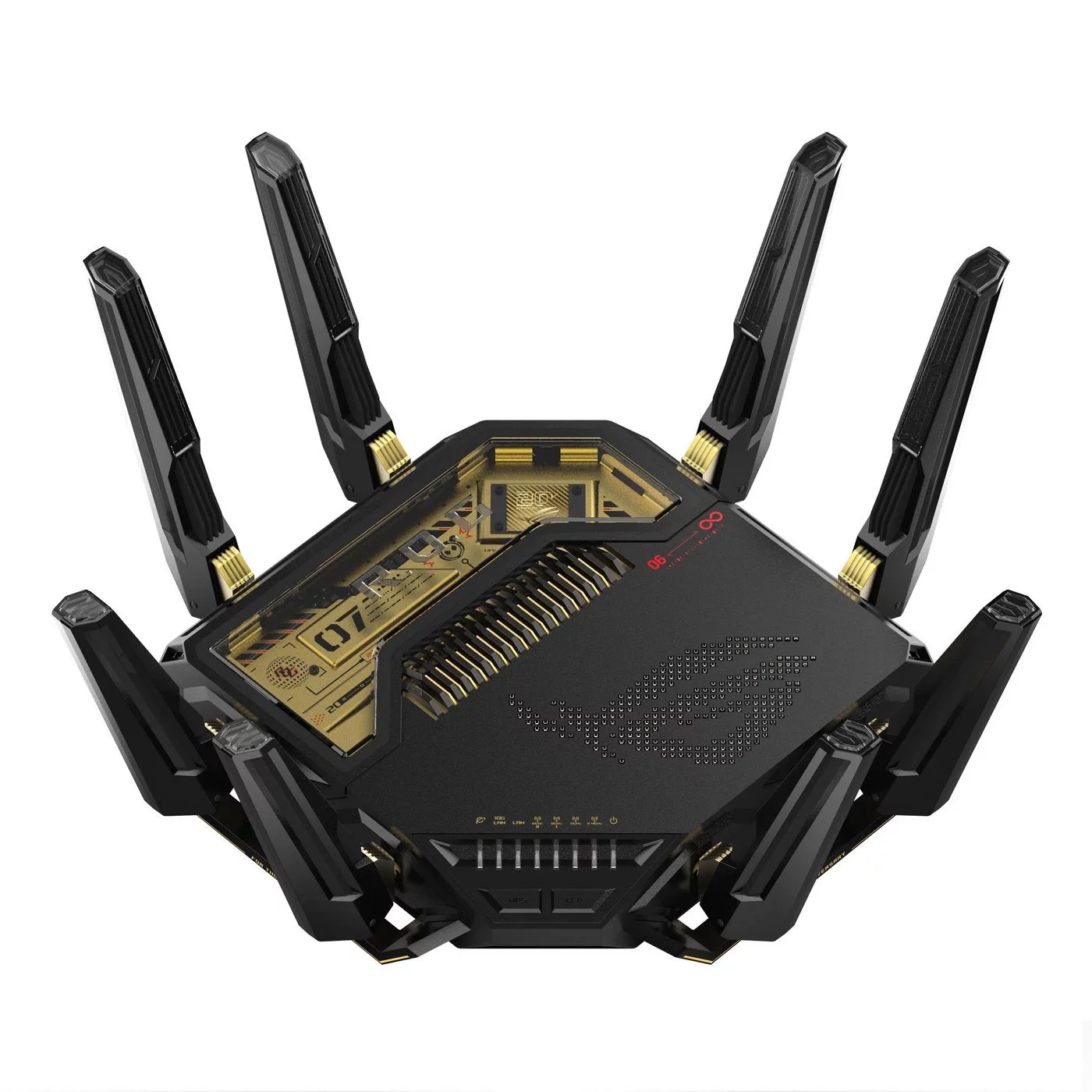 ASUS ROG Rapture GT-BE98 Edition 20 Wi-Fi 7-router – quad-band – 90IG08F0-MO9A3V