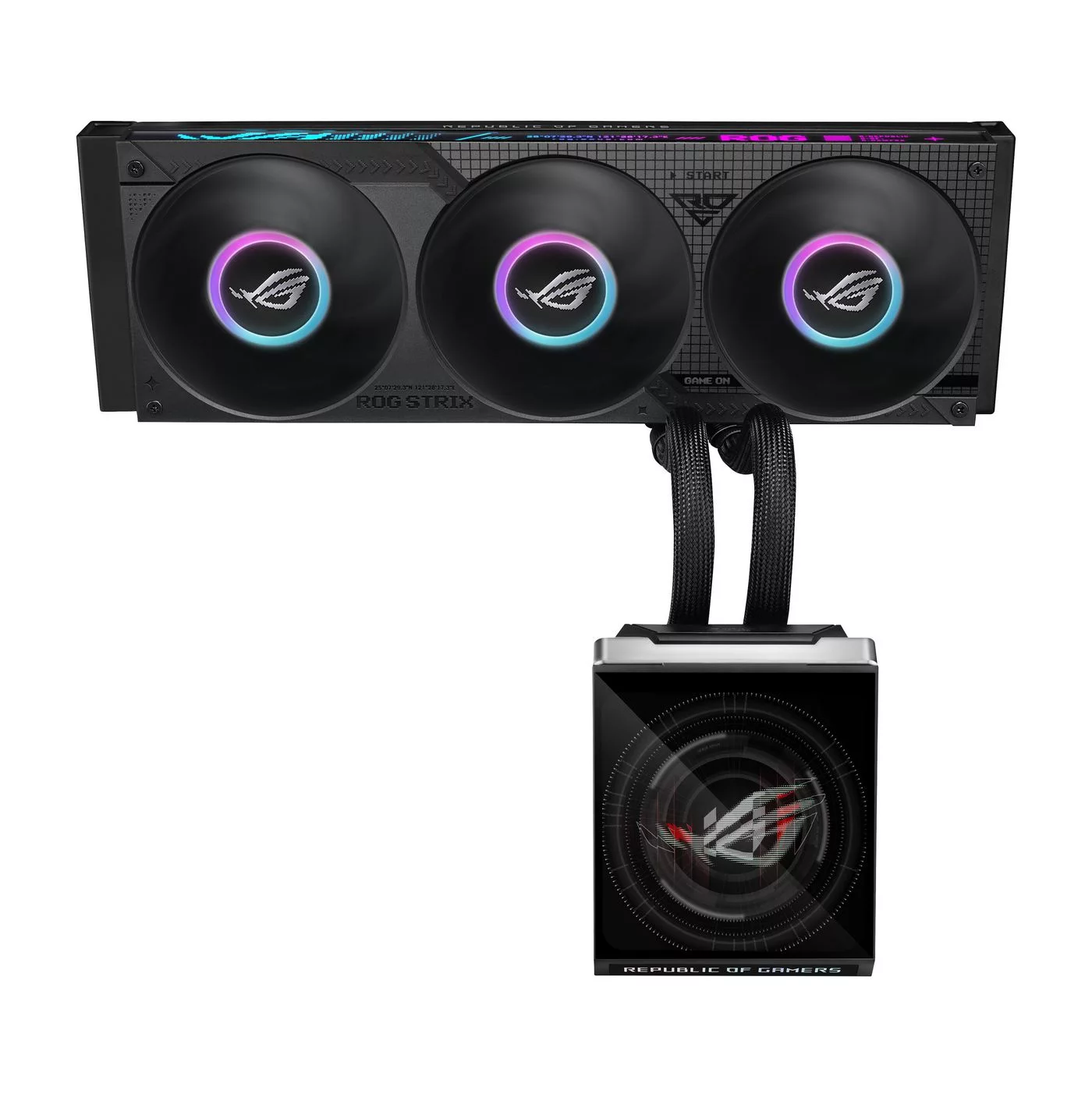 ASUS ROG Strix SLC IV 360 ARGB LCD waterkoeler – 5,08-inch IPS-scherm – 90RC01S1-B0EAY0