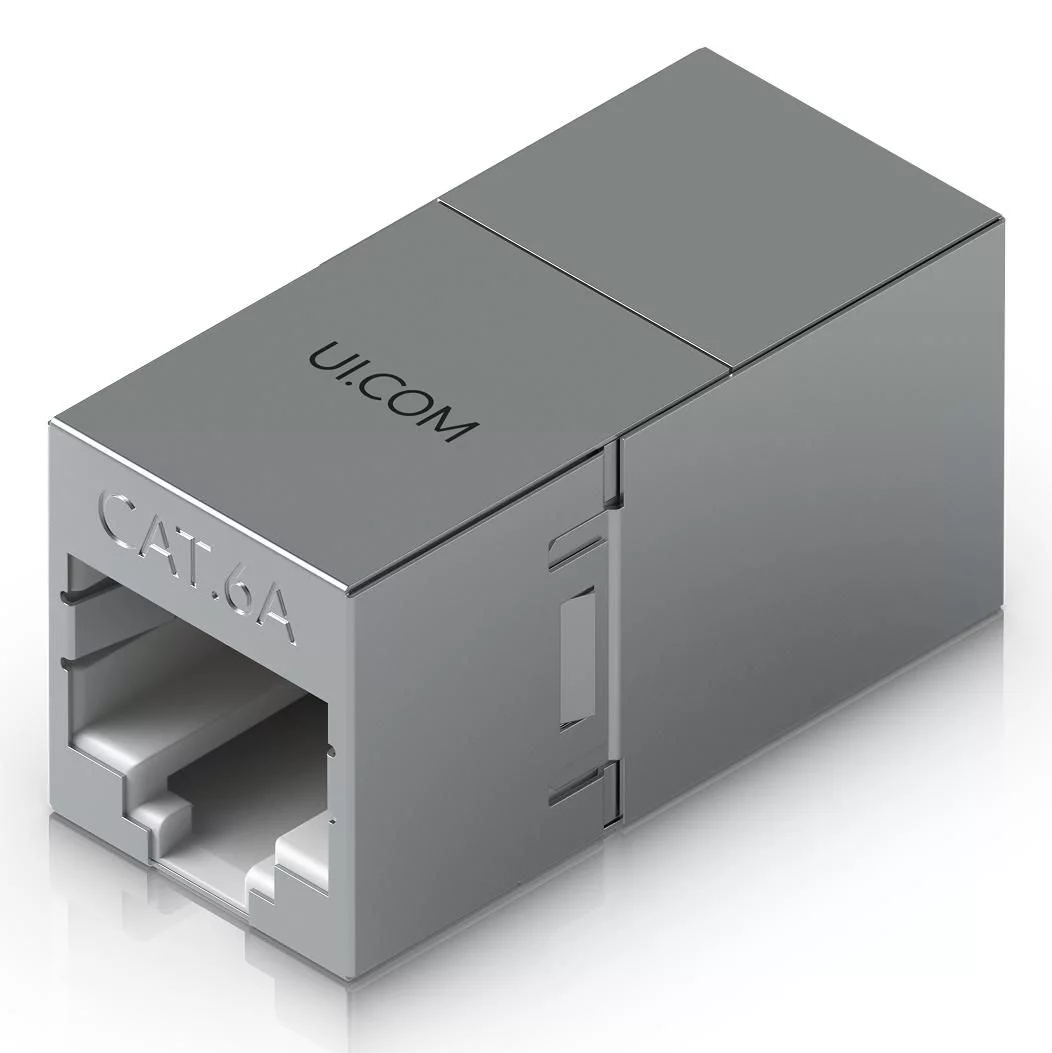 Ubiquiti Compact, inline RJ45 coupler (UACC-RJ45-COUPLER-C6A)