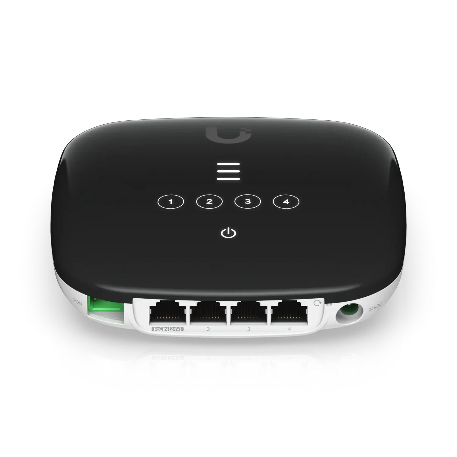 Ubiquiti UF-WIFI UFiber WiFi GPON-router met GPON-, vier Gigabit LAN- en voedingsaansluiting