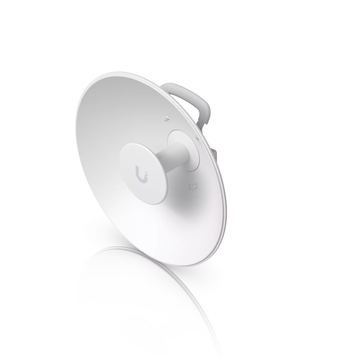 Officiële productafbeelding van de Ubiquiti UISP Dish Mini, model UISP-DISH-MINI.
