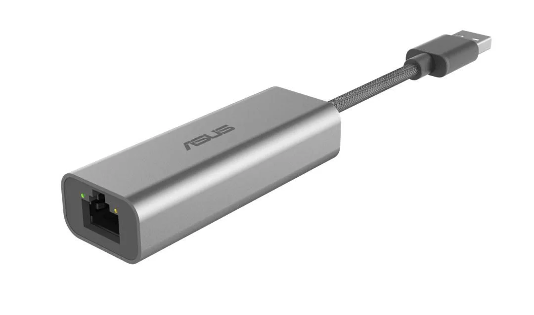 ASUS USB-C2500 Ethernetadapter – 2,5GbE, USB Type-A – 90IG0650-MO0R0T
