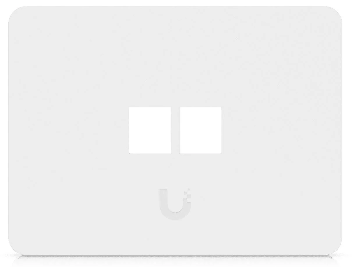 Ubiquiti Universal keystone wall plate (UACC-WP-KEYSTONE-H-2P)
