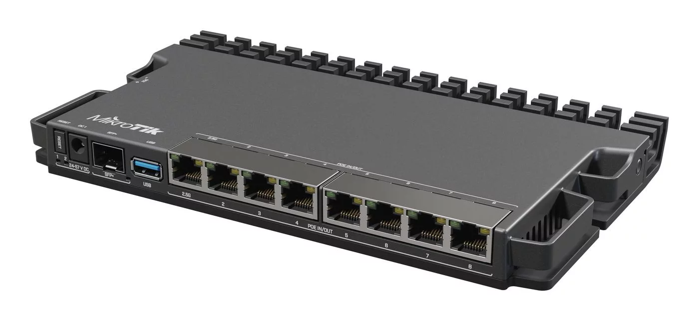 MikroTik RouterBOARD 5009 bekabelde router – 2,5G Ethernet en 10G SFP+ – RB5009UG+S+IN