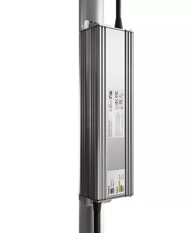 MikroTik outdoor AC/DC-voeding – 53 V, 250 W, IP67 – MTP250-53V47-OD
