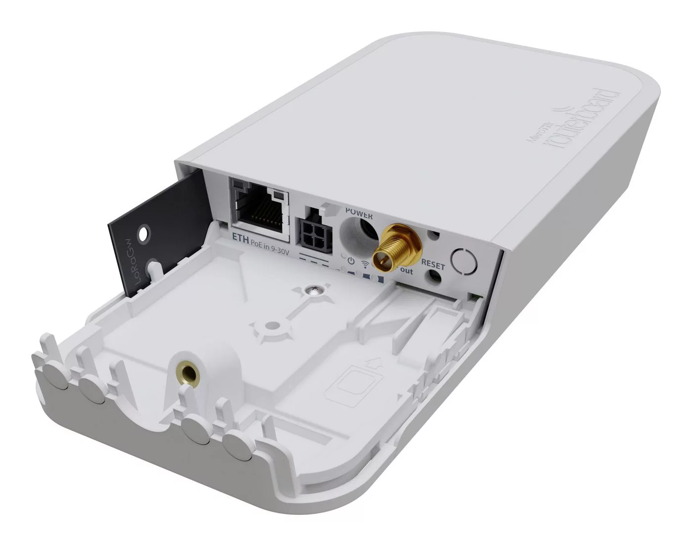 MikroTik wAP LR2 kit IoT-gateway – LoRa 2,4 GHz – RBwAPR-2nD&R11e-LR2