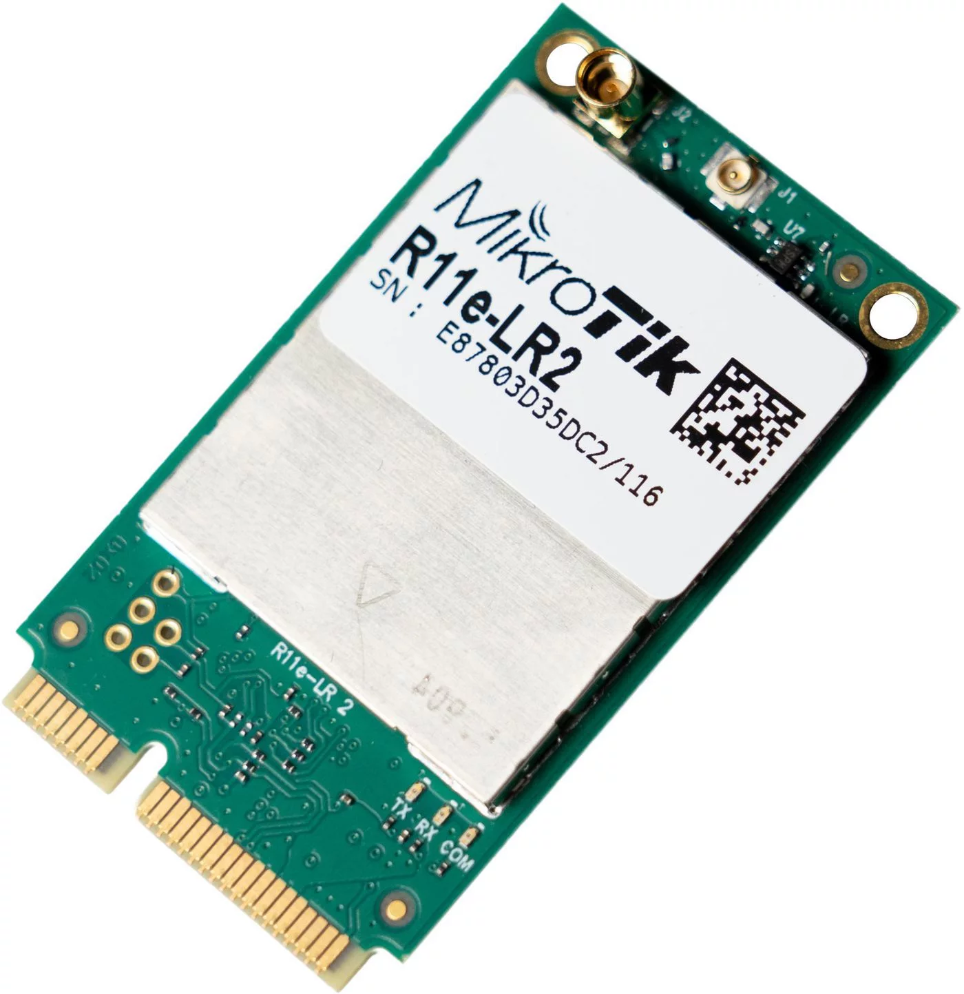 MikroTik LoRa-concentratorkaart – 2,4 GHz miniPCIe – R11e-LR2