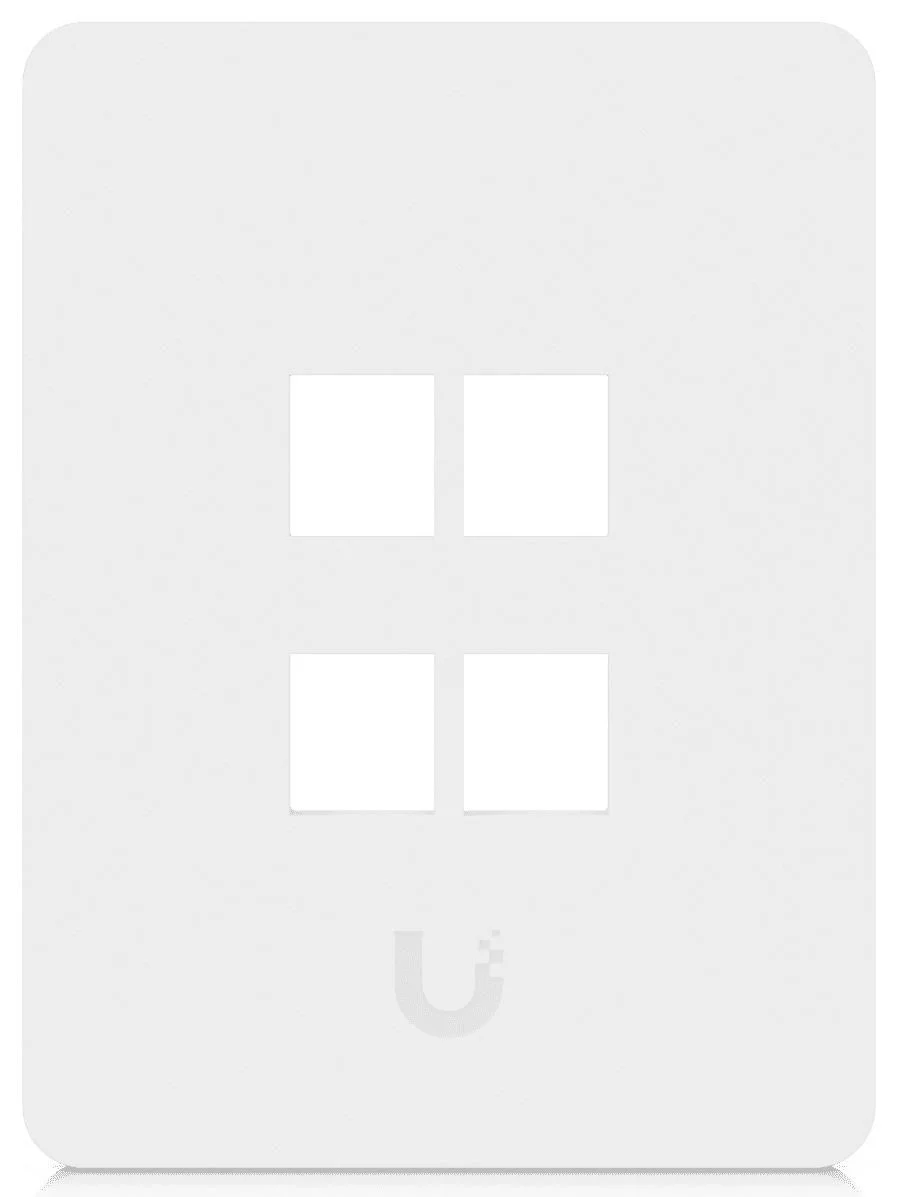 Ubiquiti Universal keystone wall plate (UACC-WP-KEYSTONE-V-4P)