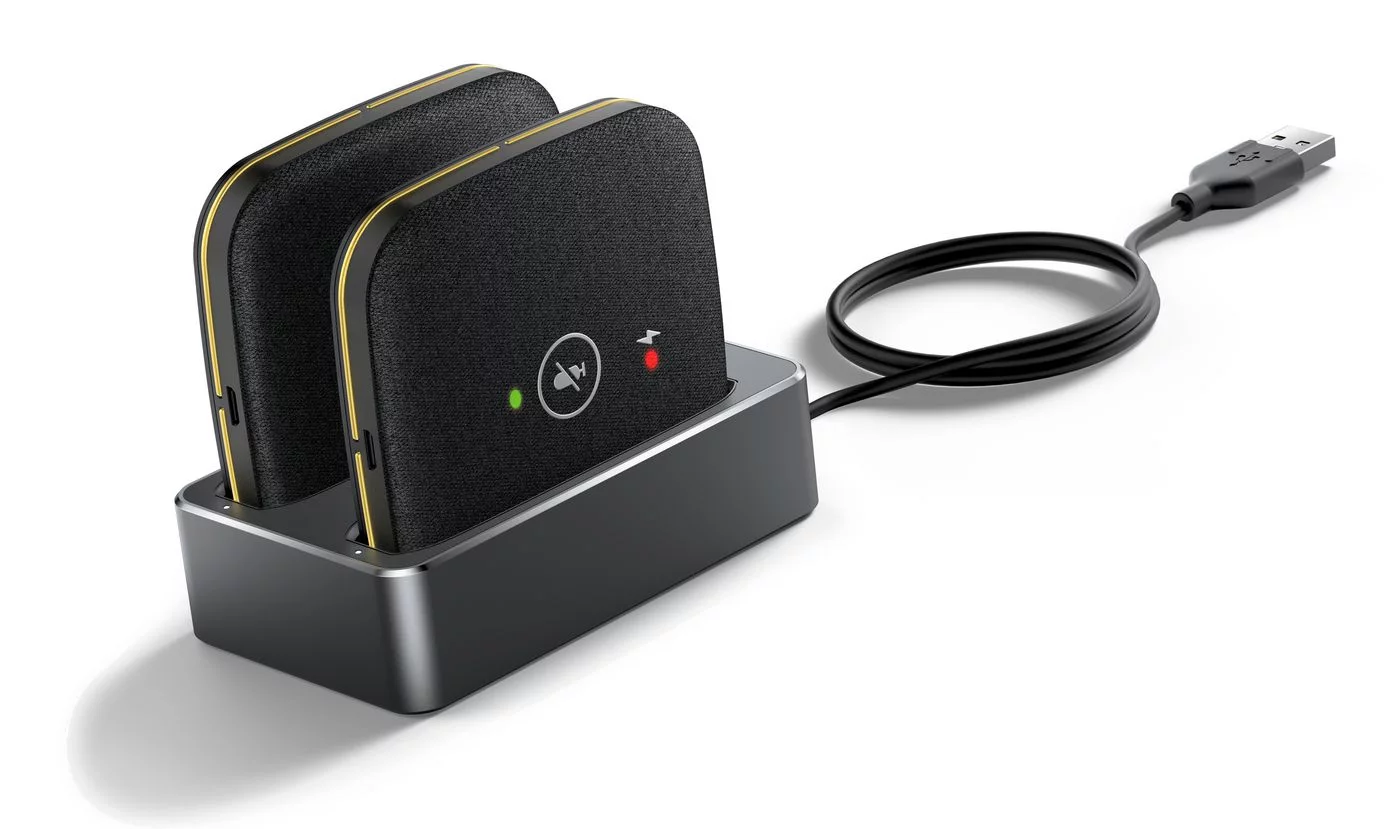 Yealink CP965 conferentietelefoon – met draadloze uitbreidingsmicrofoons – CP965-WIRELESSMIC