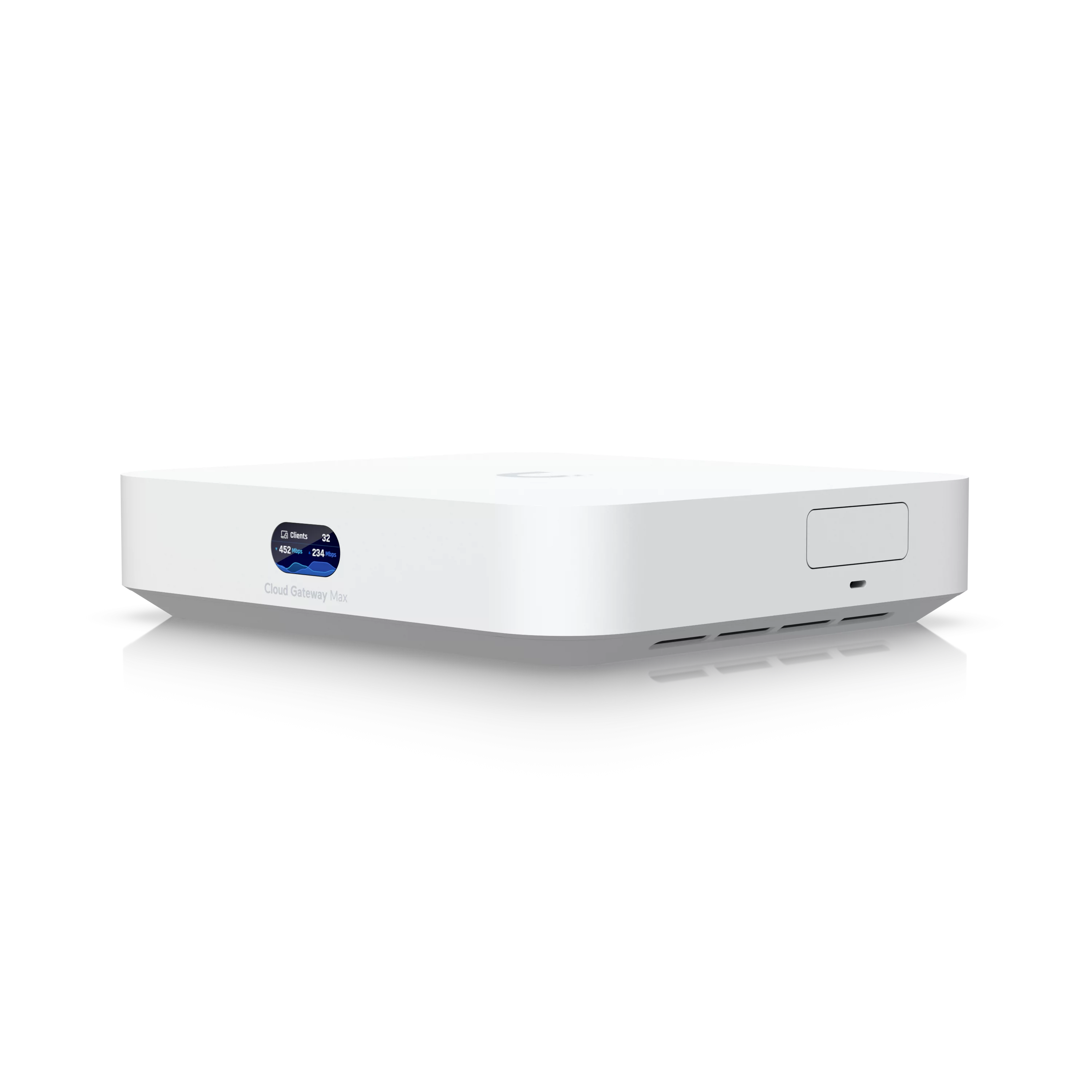 Officiële productafbeelding van de Ubiquiti Cloud Gateway Max, model UCG-Max.