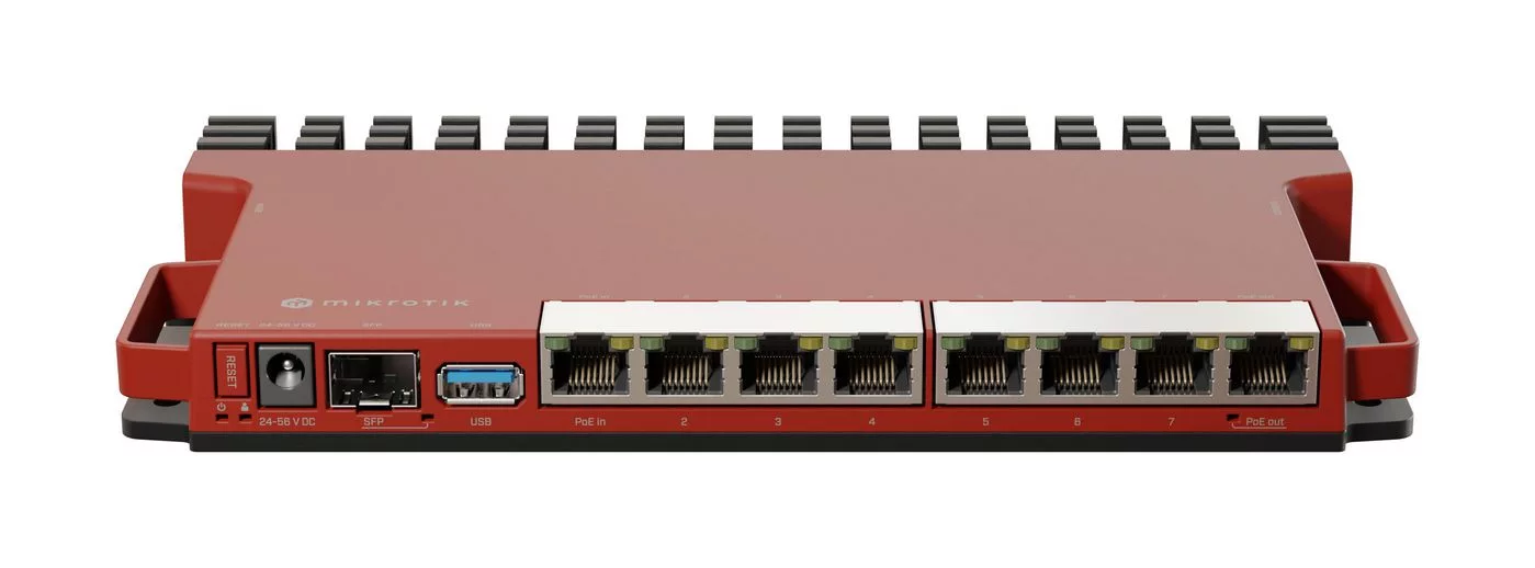 MikroTik L009UiGS bedrade router – 8× Gigabit Ethernet en 2,5G SFP – L009UiGS-RM