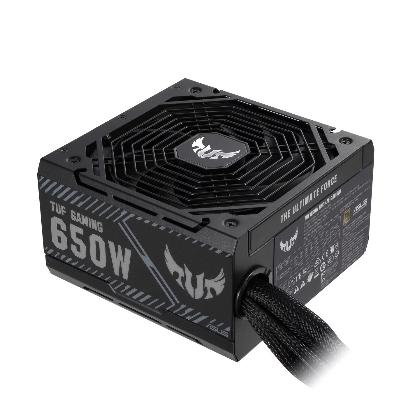 ASUS TUF Gaming 650B ATX-voeding – 650 W, 80 PLUS Bronze – 90YE00D1-B0NA00