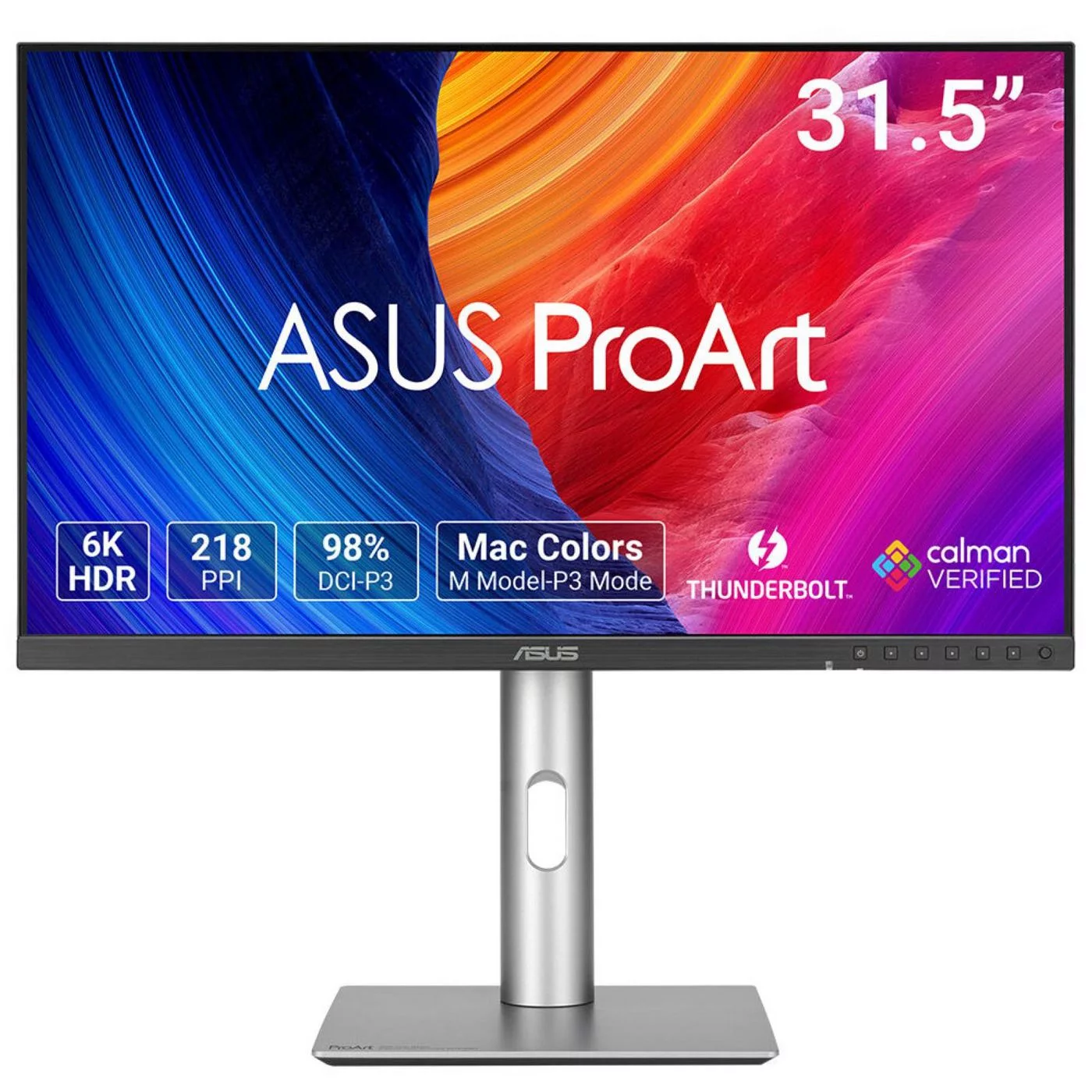 ASUS ProArt PA32QCV 6K-monitor – 31,5 inch, Thunderbolt 4 – 90LM0BD0-B01K71