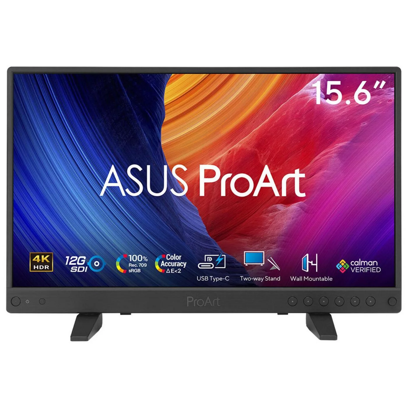 ASUS ProArt PA16USV professionele monitor – 15,6 inch 4K UHD – 90LM09Z3-B01370
