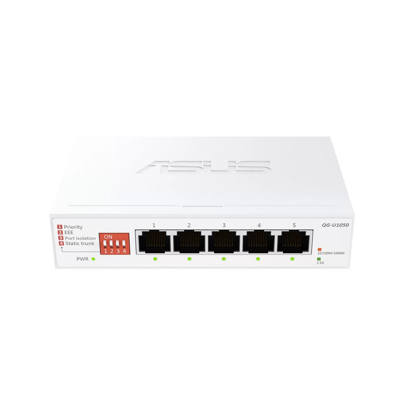 ASUS QG-U1050 5-poorts netwerkswitch – 2,5G Ethernet – 90IG09Z0-MO3B00