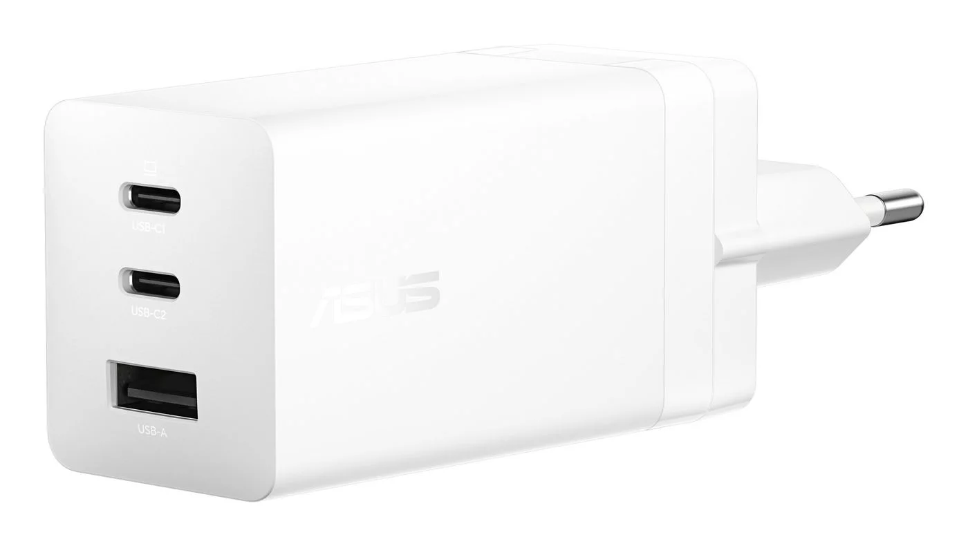 ASUS 100W USB-C GaN Charger – 3 aansluitingen – 90XB09SN-BPW010