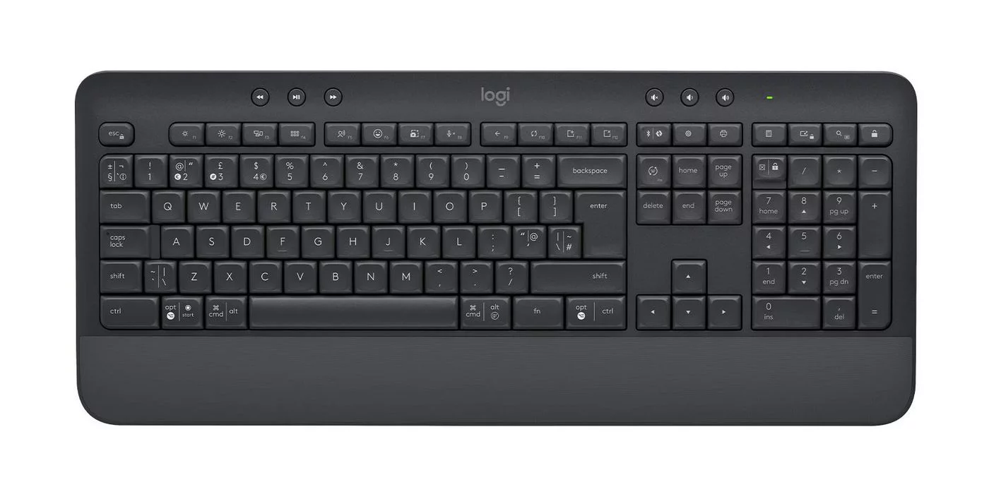 Logitech Signature MK650 Combo toetsenbord- en muisset – graphite, UK QWERTY – 920-010999