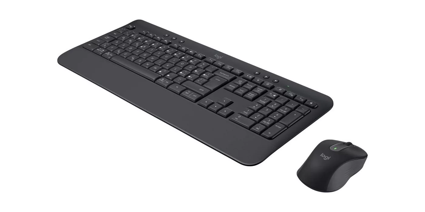 Logitech Signature MK650 Combo toetsenbord- en muisset – grafiet, Tsjechische indeling – 920-011006