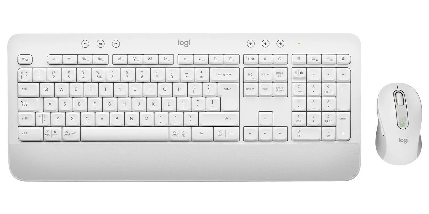 Logitech Signature MK650 toetsenbord- en muisset – Off-white, internationaal QWERTY – 920-011032