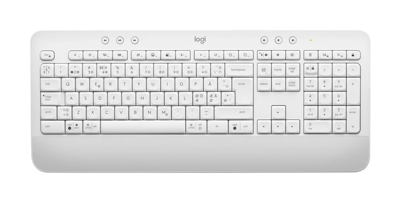 Logitech Signature MK650 Combo toetsenbord- en muisset – off-white Pan-Nordic QWERTY – 920-011038