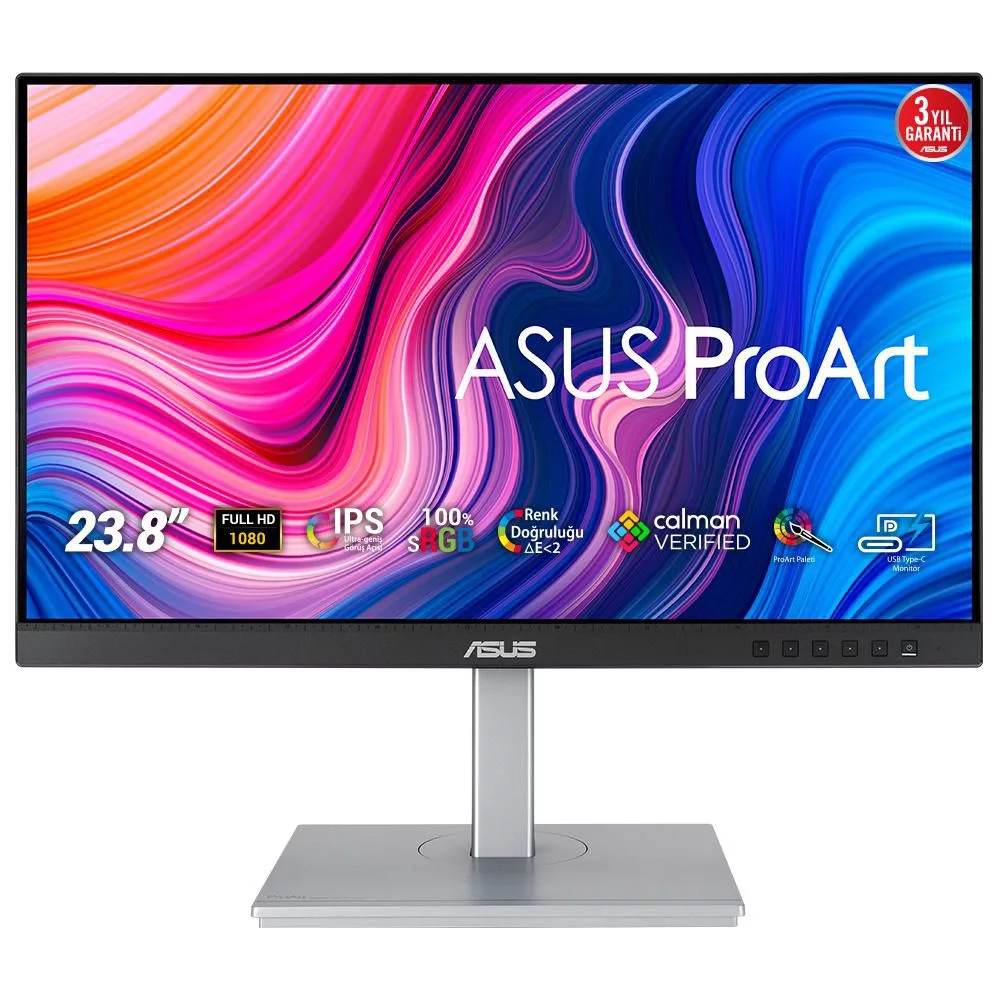 ASUS ProArt PA247CV professionele monitor – USB-C met 65 W Power Delivery