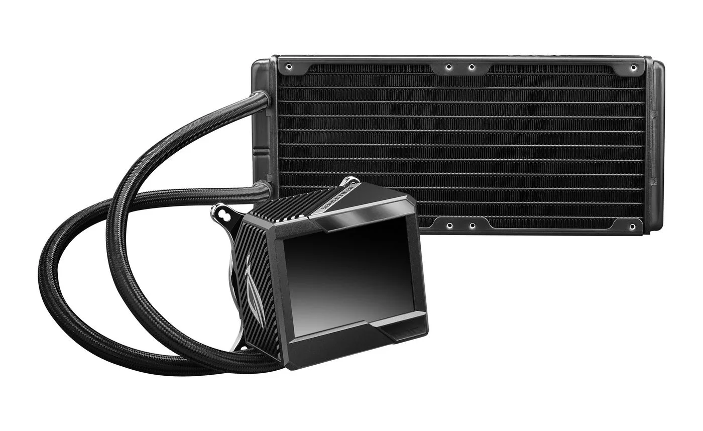 ASUS ROG Ryujin II 240 vloeistofkoeler – 3,5-inch LCD – 90RC00A0-M0UAY0