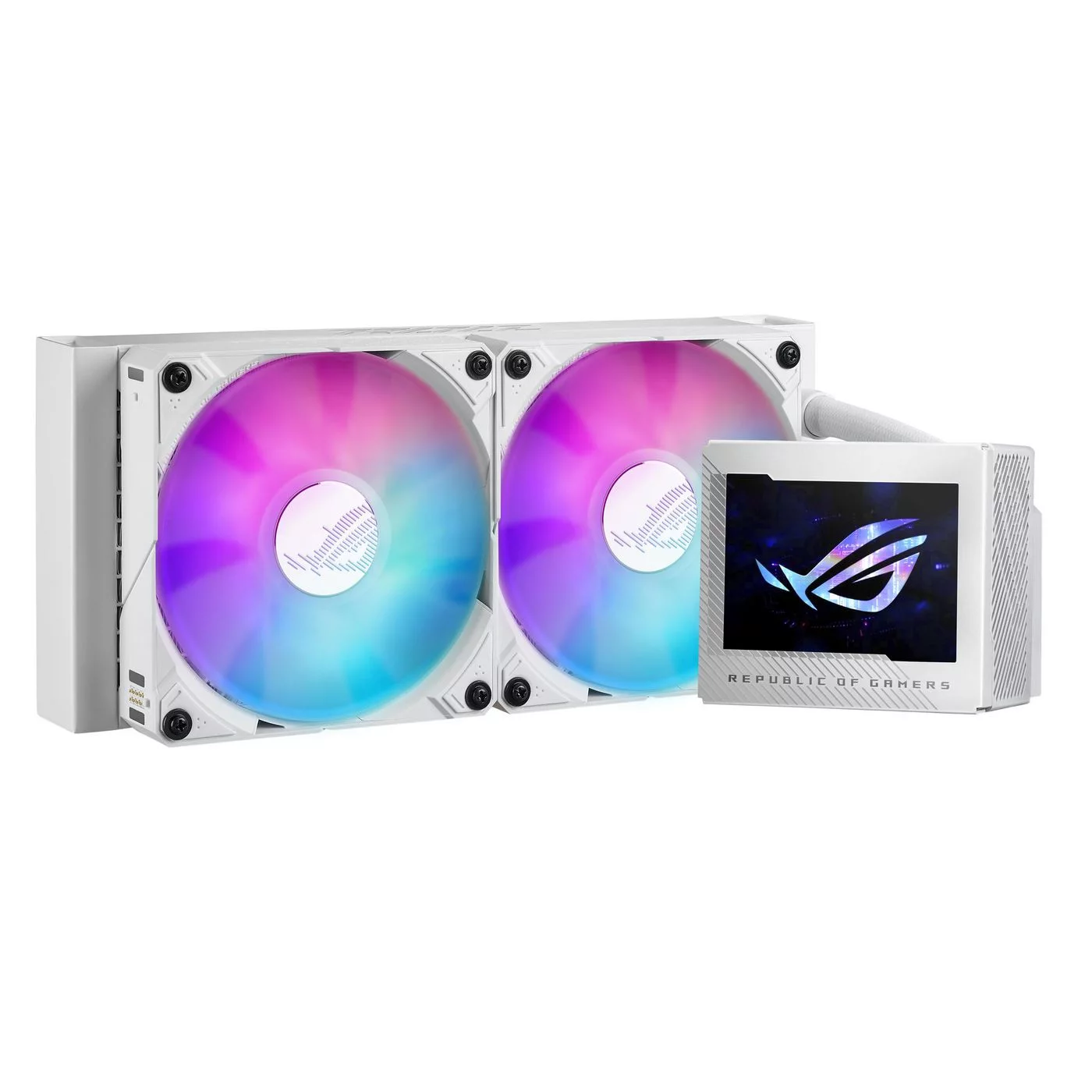 ASUS ROG Ryujin III 240 ARGB White Edition CPU-waterkoeler – 3,5-inch lcd – 90RC00K2-M0UAY0