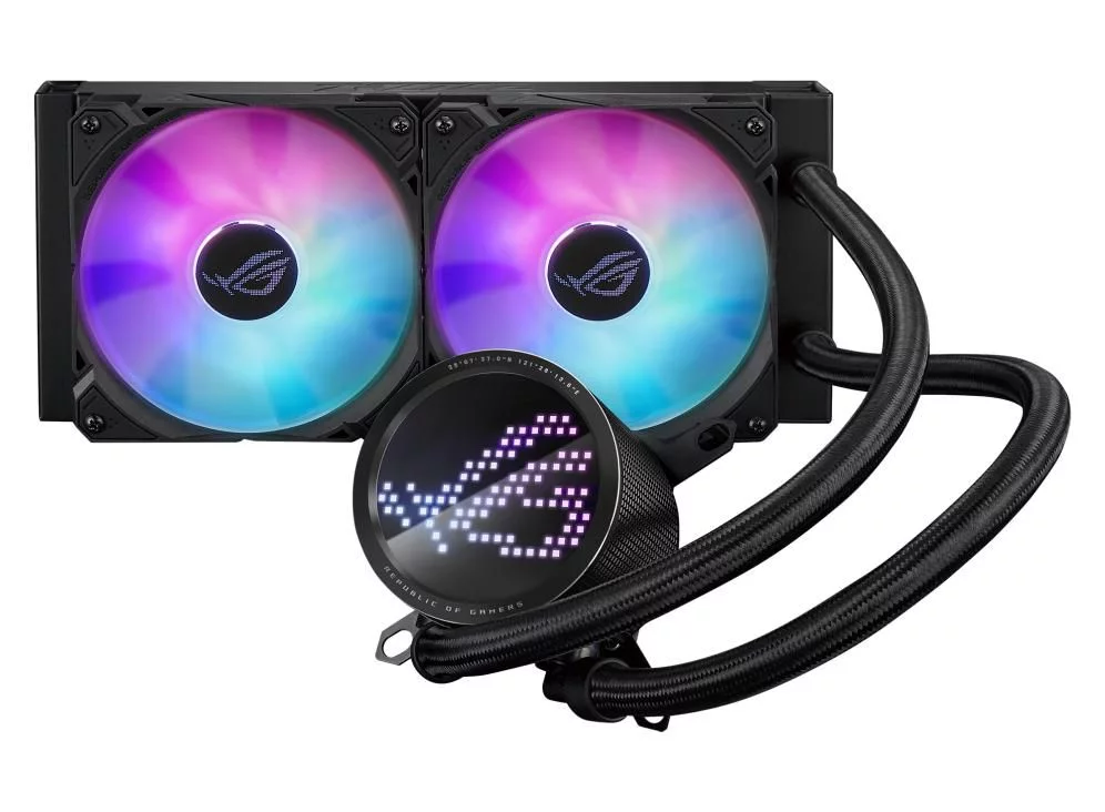 ASUS ROG Ryuo III 240 ARGB all-in-one waterkoeler – AniMe Matrix-leddisplay – 90RC00J1-M0UAY0