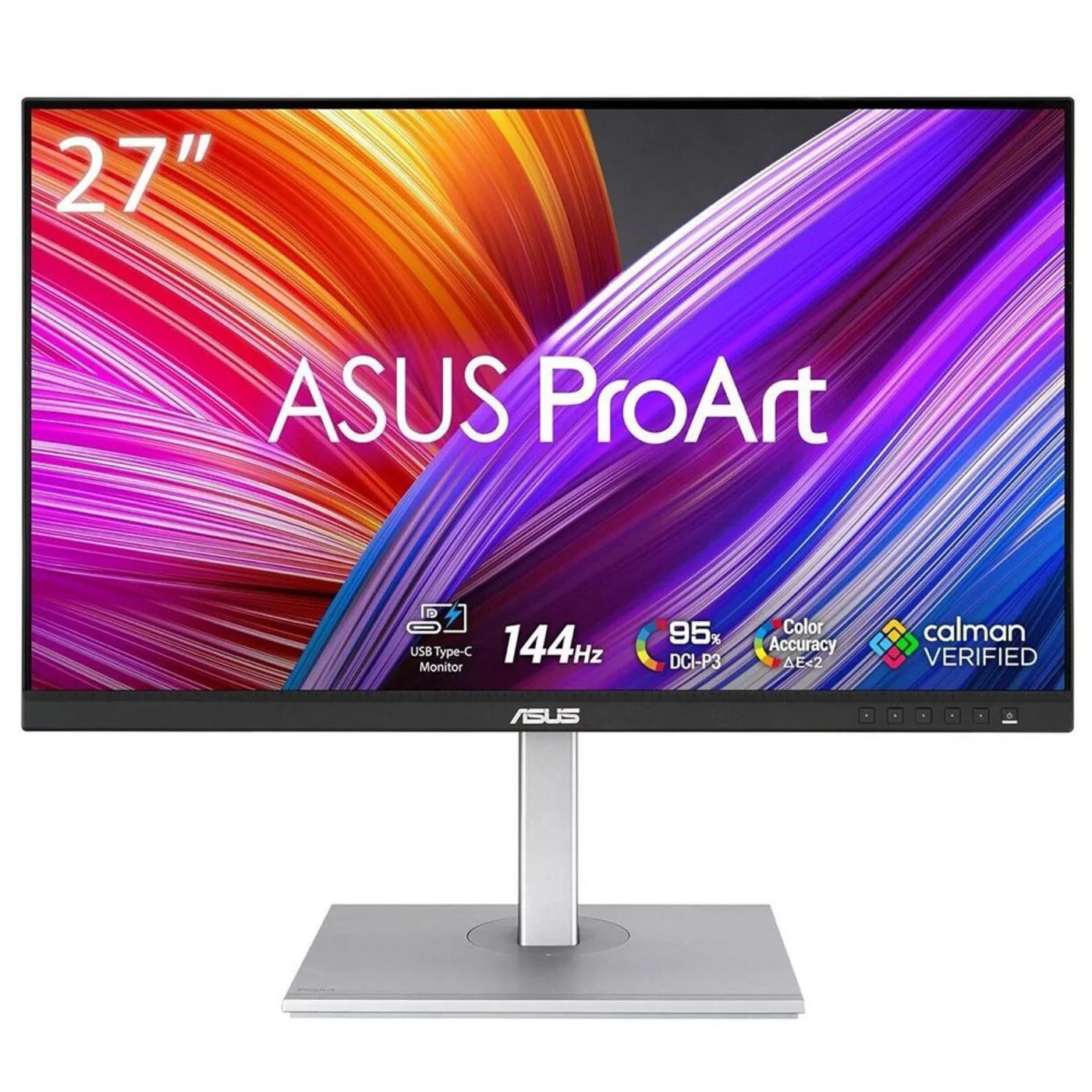 ASUS ProArt PA278CGV 27-inch monitor – QHD, 144 Hz en USB-C 90 W – 90LM05L1-B04370