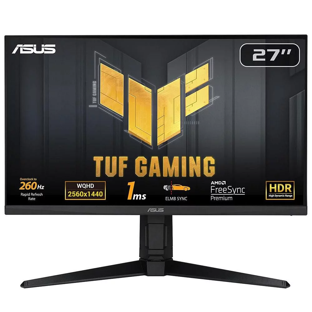 ASUS TUF Gaming VG27AQML1A gamingmonitor – QHD 260 Hz – 90LM05Z0-B07370