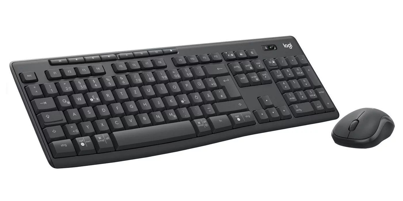 Logitech MK370 Combo for Business draadloze toetsenbord- en muisset – Duitse QWERTZ-indeling – 920-012065