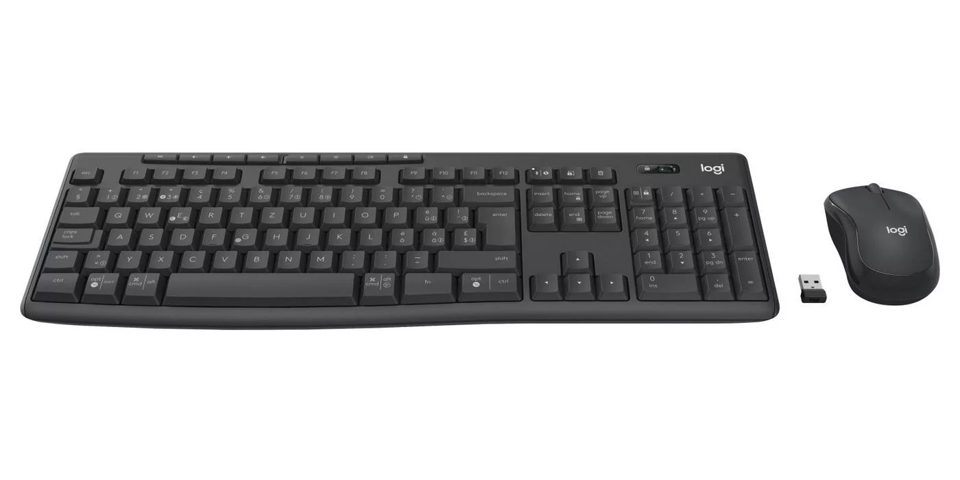 Logitech MK370 Combo draadloze toetsenbord- en muisset – Zwitsers QWERTZ – 920-012067