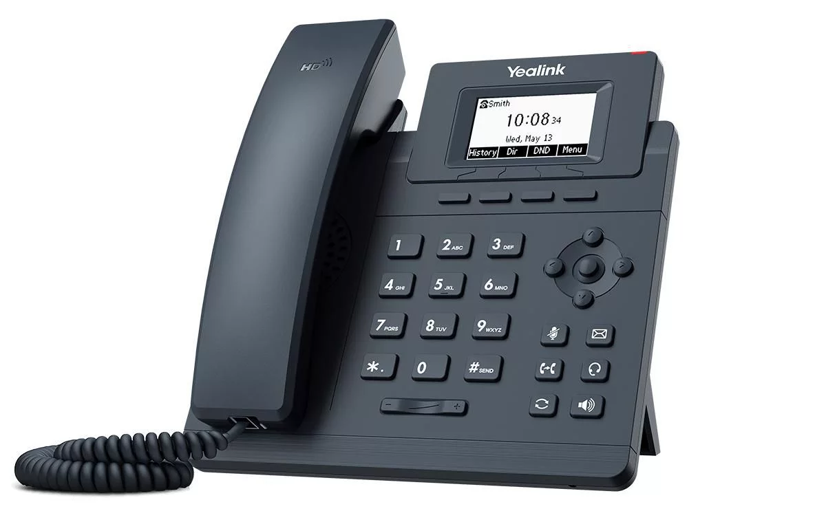 Yealink SIP-T30 IP-telefoon – grafisch lcd en 2 Ethernetpoorten