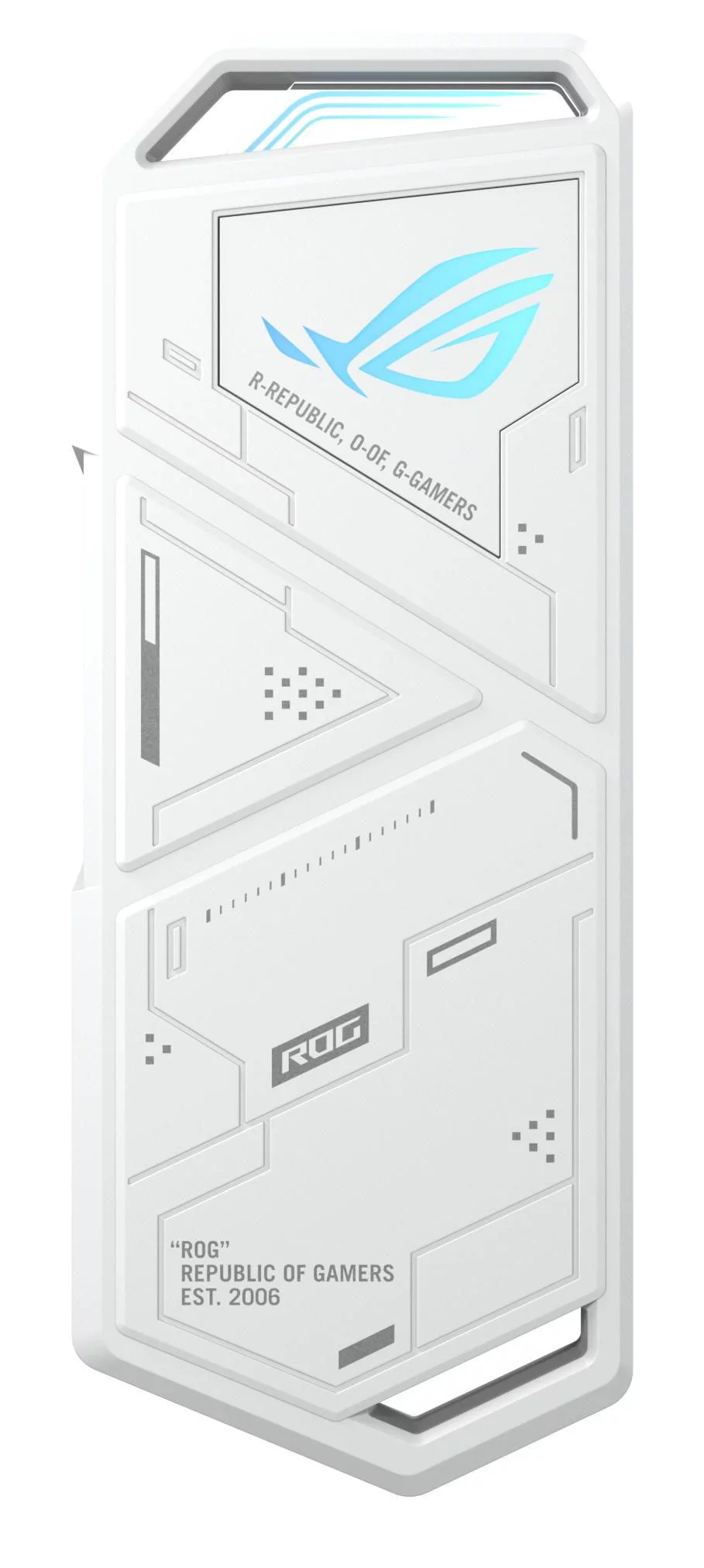 ASUS ROG Strix Arion White Edition M.2 NVMe-SSD-behuizing – USB 3.2 Gen 2x1 – 90DD02H1-B09000