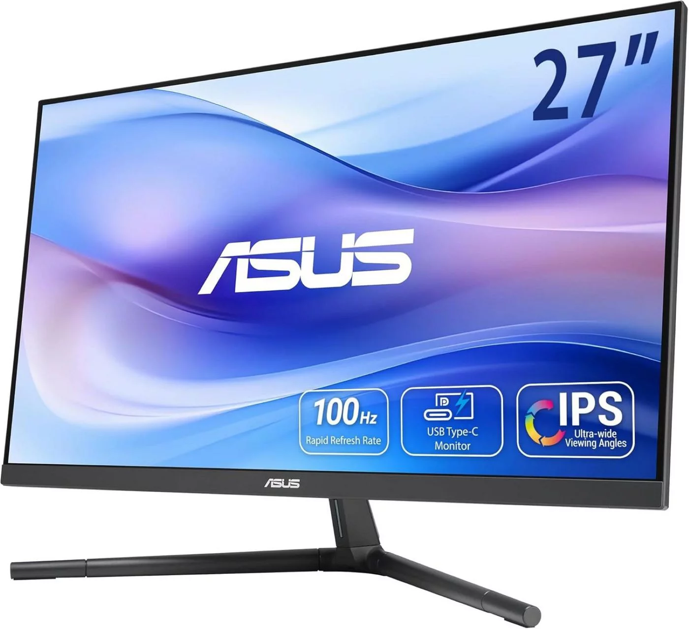 ASUS VU279CFE-B monitor – 27 inch Full HD met USB-C – 90LM09IK-B01K70
