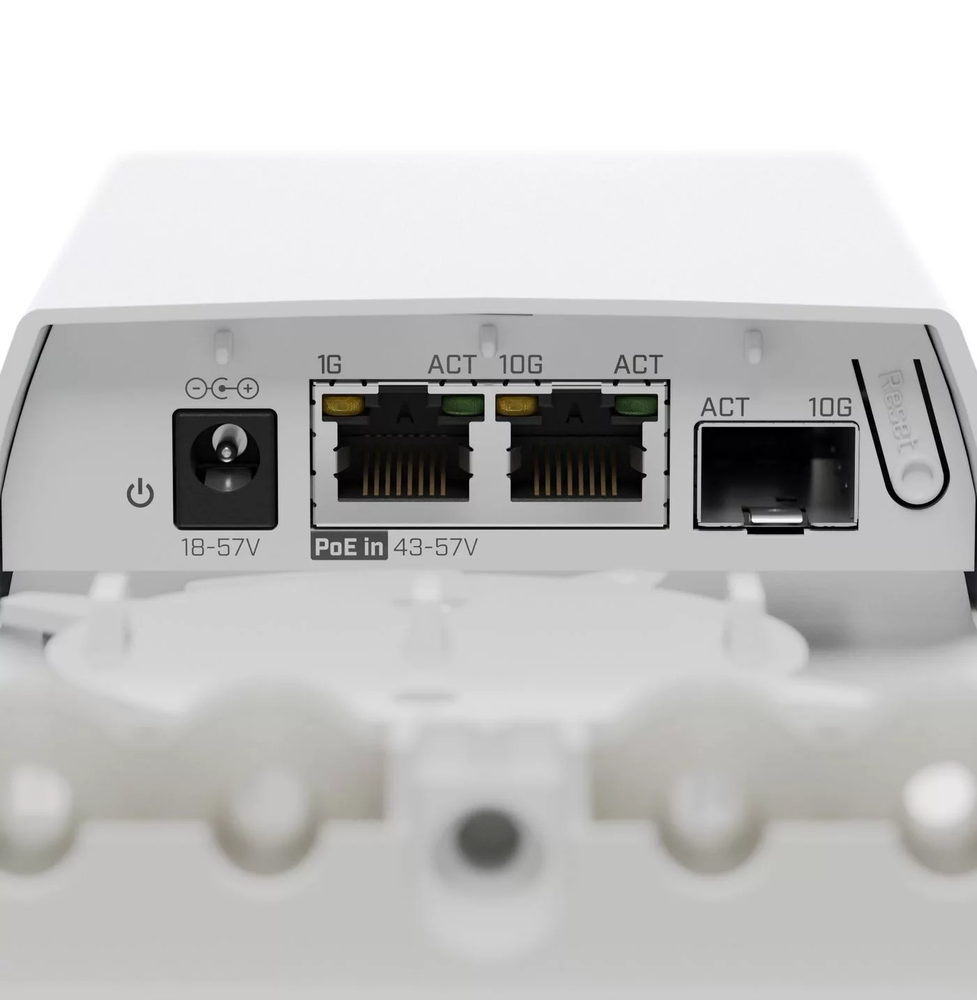 MikroTik Fiber-to-copperconverter – IP55, 10G SFP+ naar RJ45 – FTC11XG